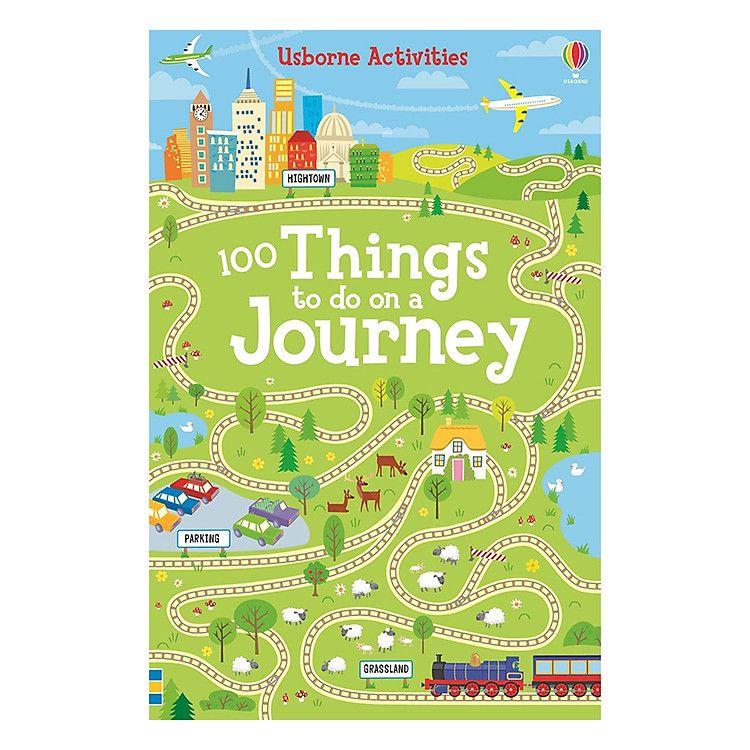 Sách Usborne 100 Things to do on a Journey