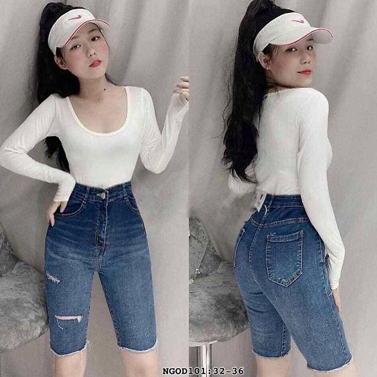 32-36 quần jean ngố có bigsize
