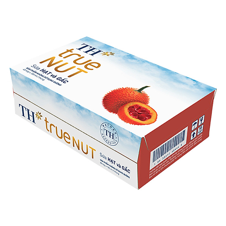Thùng Sữa Hạt Và Gấc TH True NUT (180ml x 48 hộp)