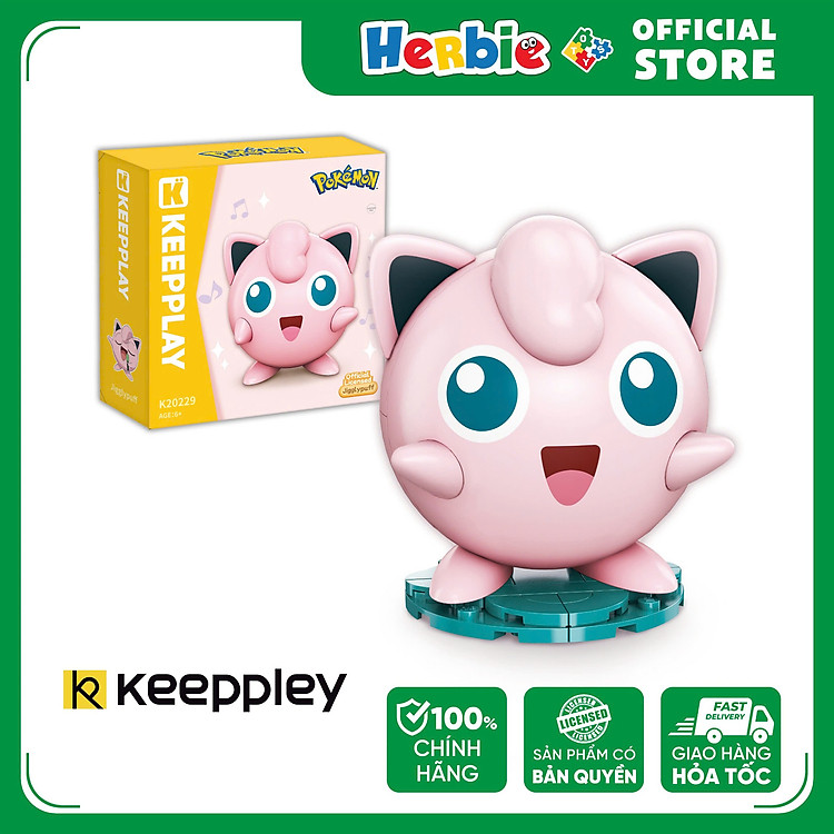 Đồ Chơi Lắp Ráp KEEPPLEY Pokémon K20229 Chính hãng Ưu đãi - Hình ảnh 2