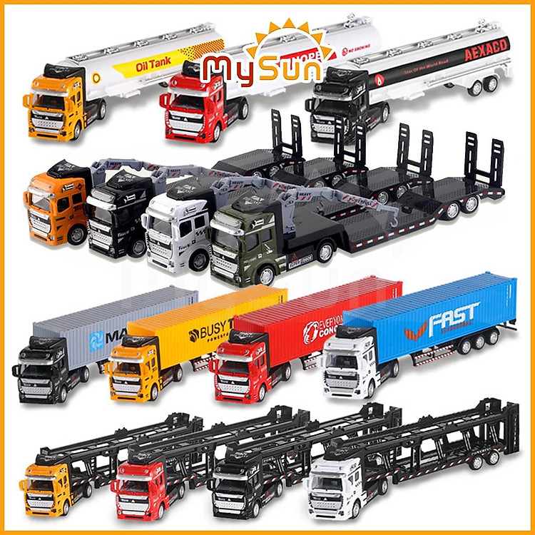 Mua Xe container đồ chơi mô hình MySun Chính hãng Giá rẻ - Hình ảnh 3