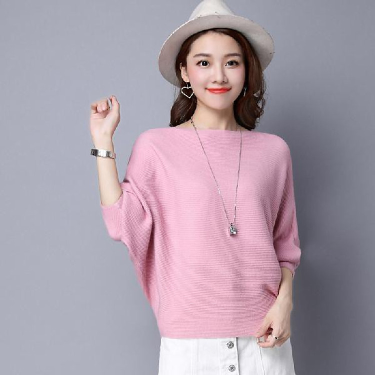 Áo Len Cánh Dơi Thời Trang Mùa Thu 2020 Cho Nữ