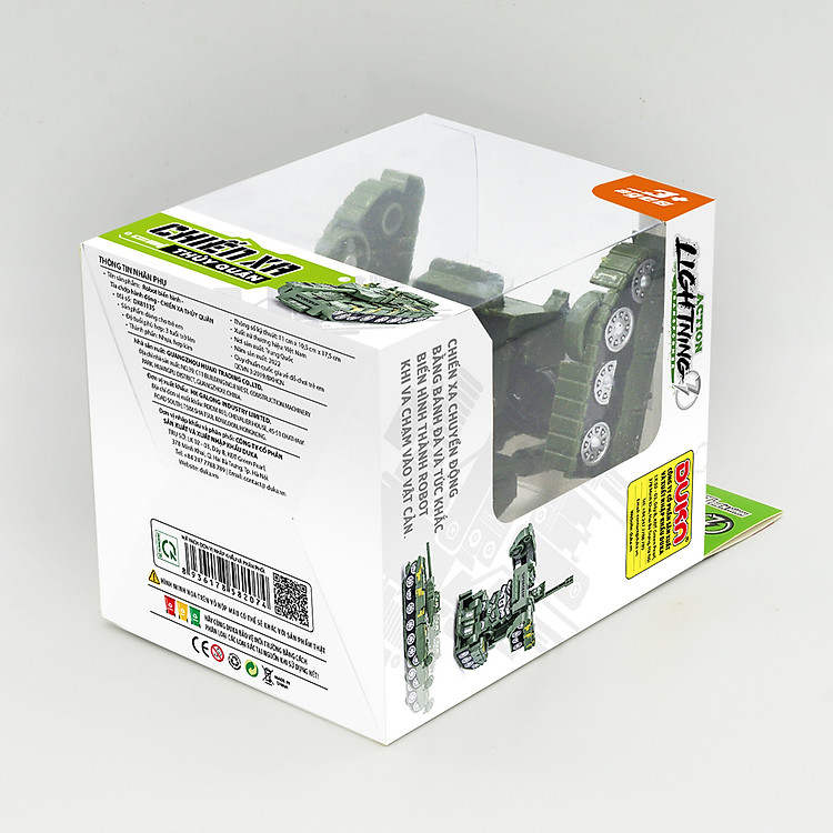 Đồ Chơi Duka Robot Biến Hình DK81135 Chính hãng Giá rẻ - Hình ảnh 3