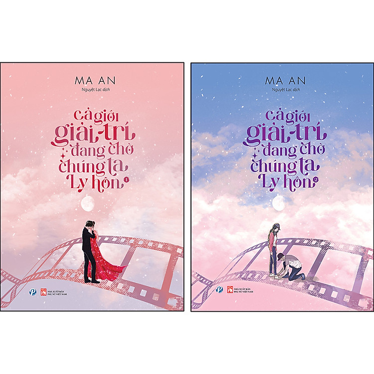 Sách Bộ 2 Cuốn: Cả Giới Giải Trí Đang Chờ Chúng Ta Ly Hôn