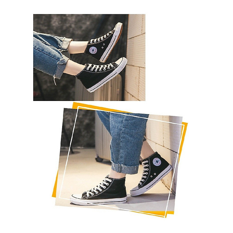 Giày thể thao nữ - giày cao cổ nữ