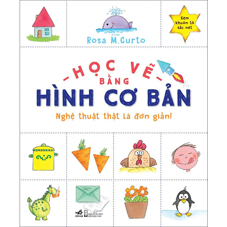 Newshop: Học Vẽ Bằng Hình Cơ Bản - Nghệ Thuật Thật Là Đơn Giản