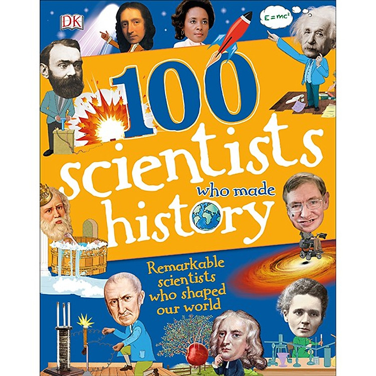 Sách DK 100 Scientists Who Made History
