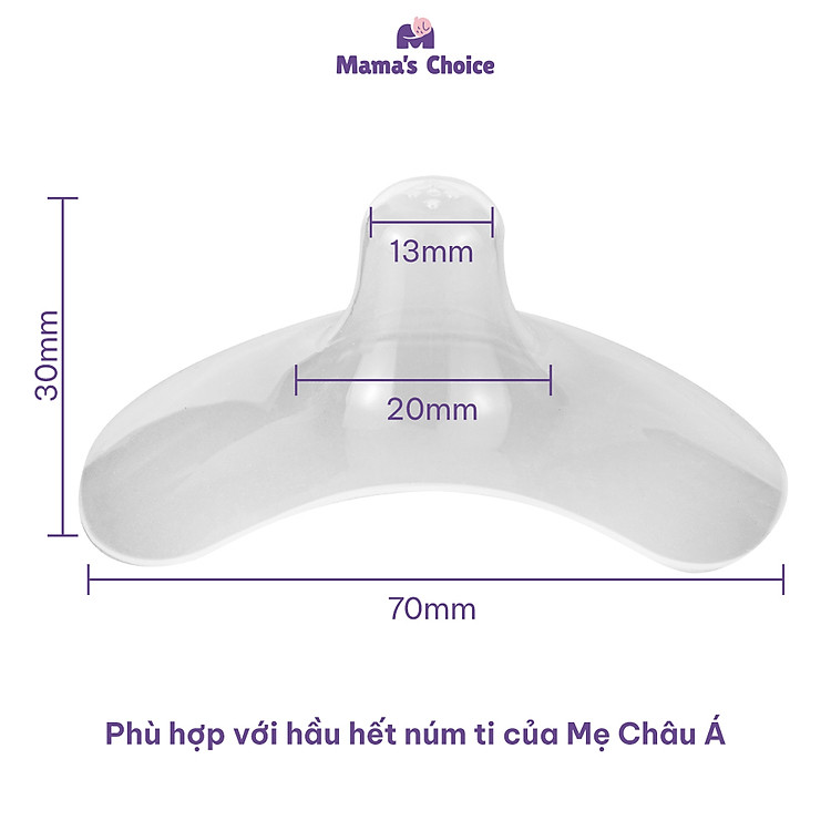 Mua Núm Trợ Ti Silicone Mama's Choice Ưu đãi - Hình ảnh 5