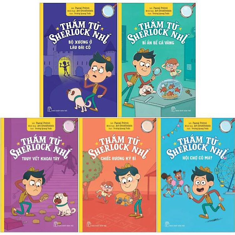 Tại Newshop: Bộ Sách Thám Tử Sherlock Nhí