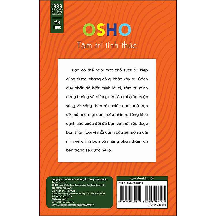 Osho - Tâm Trí Tỉnh Thức - Ảnh 2