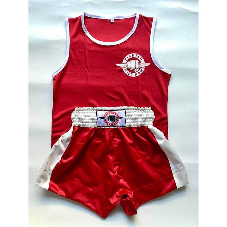 Quần Áo Kick Boxing Fighter Đỏ