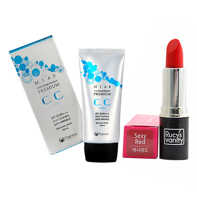 Bộ Trang Điểm Kem Nền Rucy's Vanity Premium LK-CCLP03