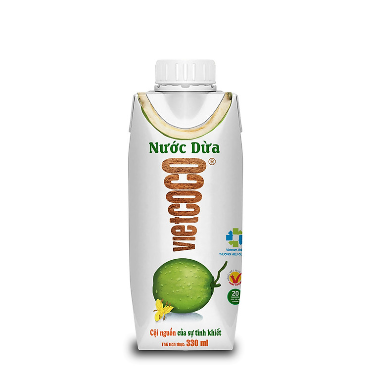 NƯỚC DỪA ĐÓNG HỘP VIETCOCO - 330ML