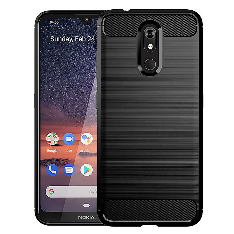 Ốp Lưng Chống Sốc Vân Cabon Cho Điện Thoại Nokia 3.2