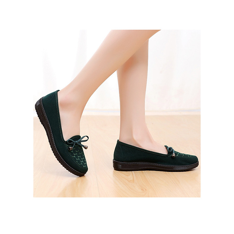 Giày lười nữ đi cực êm chân V222