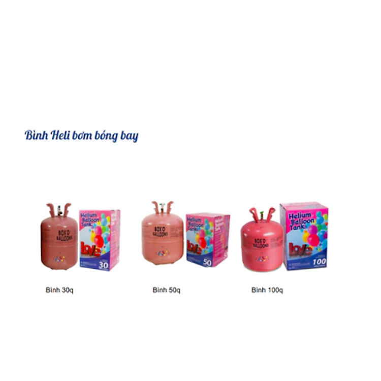 Bơm bóng khí bay heli an toàn - Trang trí sinh nhật, tiệc.