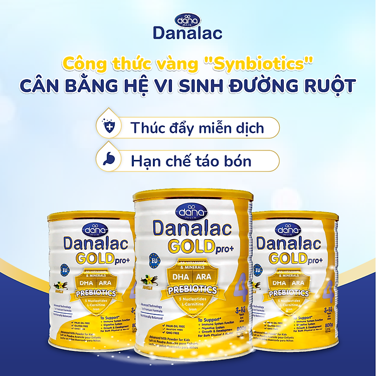 Sữa Danalac Gold Pro+ Số 3 Nhập Khẩu Chính hãng Giá tốt - Hình ảnh 5