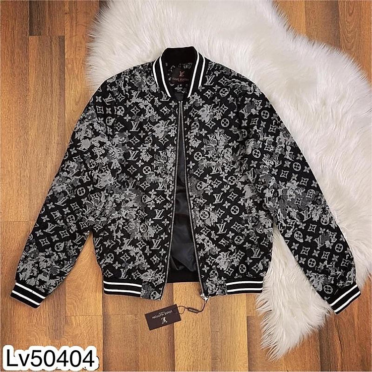 Áo khoác LV Nam Loang Max Đỉnh - Áo Bomber Thời Trang Nam Cao Cấp