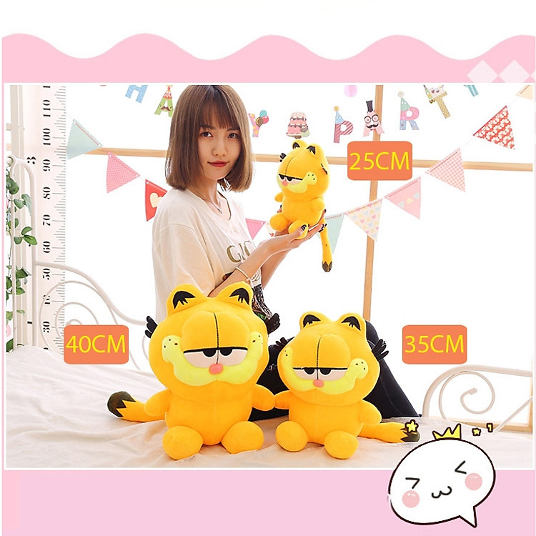 Mua Gấu bông mèo vàng Garfield dễ thương Chính hãng Tiết kiệm - Hình ảnh 5