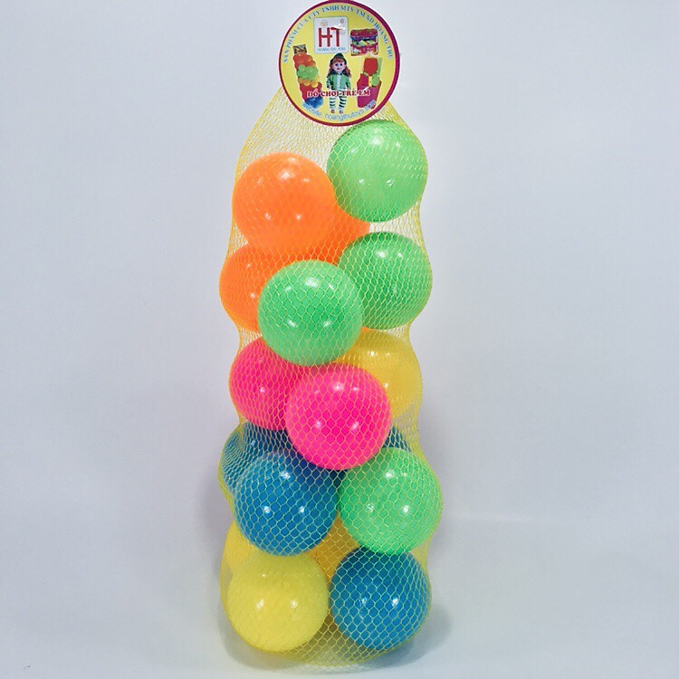 Lưới 20 banh nhựa Việt Nam đường kính 7 cm