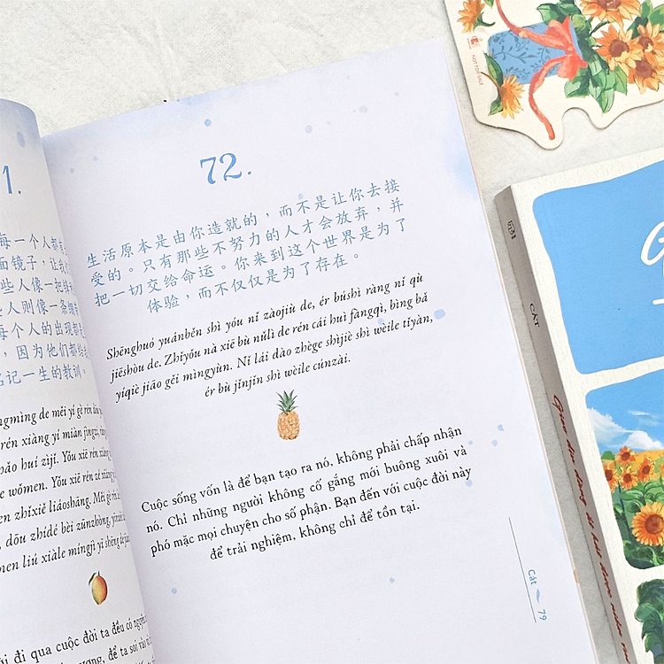 Gieo Dịu Dàng Ắt Hái Được Niềm Vui - 200 Trích Dẫn Song Ngữ Trung - Việt Có Phiên Âm - Ảnh 7