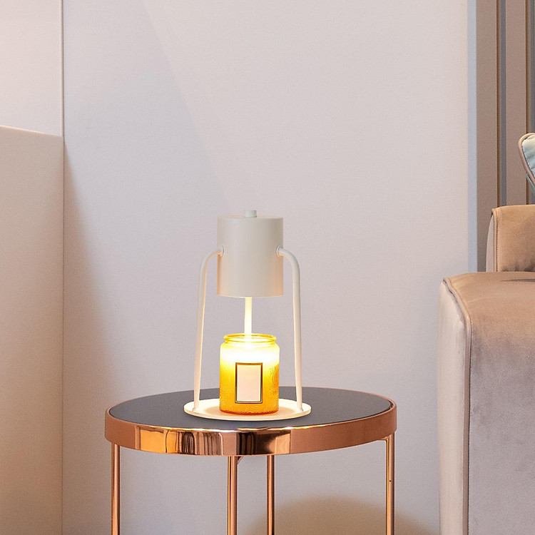 Candle Warmer Lamp Melt for Scented Candles Adjustable Brightness Timing Melting Light Electric Candle Warmer for Home Bedside Desktop Decor