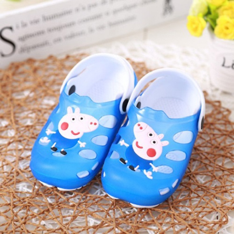 Dép Sục Cho Bé 2 - 8 Tuổi hình heo Peppa size 28