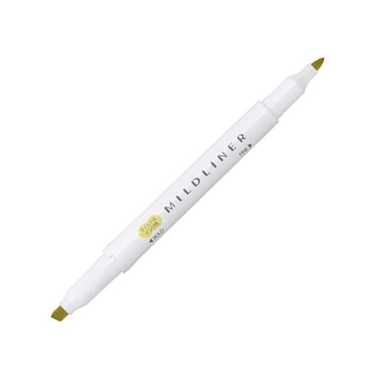 Viết Lông Dầu Dạ Quang Zebra Mildliner-MGO (Mild Gold)