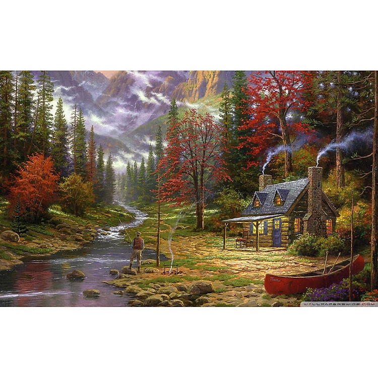 Bộ tranh xếp hình 330 mảnh Tĩnh Lặng Chính hãng Ưu đãi - Hình ảnh 2