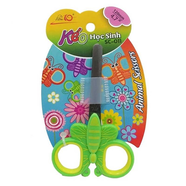 Kéo Học Sinh SC-011 - Xanh Lá - Ảnh 4
