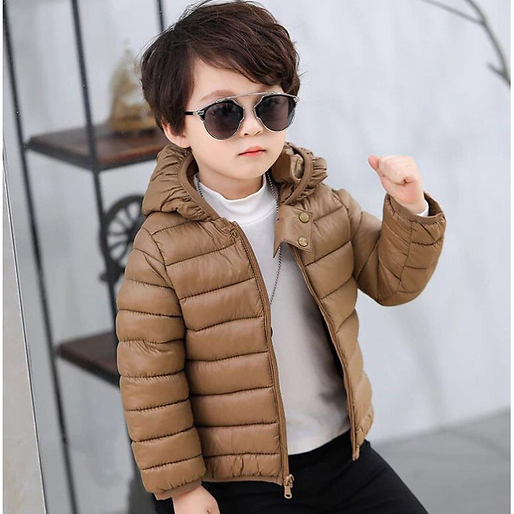 Áo Khoác Phao Ấm Nhẹ Tựa Lông Hồng Cho Con Yêu Lại Vừa Dễ Thương Bởi Đôi Tai Gấu Cute AP12
