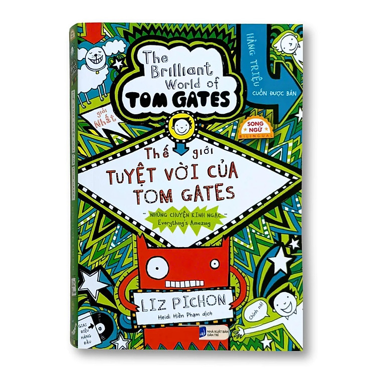 Thế giới tuyệt vời của Tom Gates - The Brilliant world of Tom Gates (Song ngữ Anh - Việt)