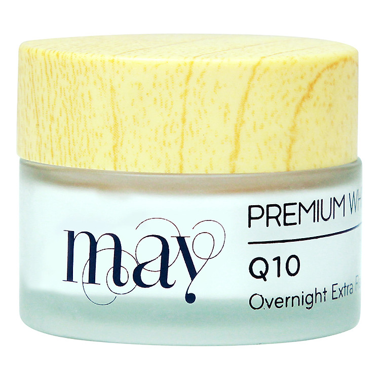Kem Dưỡng Trắng Nâng Tone Da Ban Đêm May Premium White Facial Night Cream (15g)