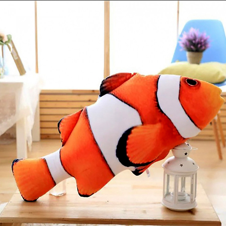 Đồ Chơi Cá Hề Nhồi Bông Cho Thú Cưng