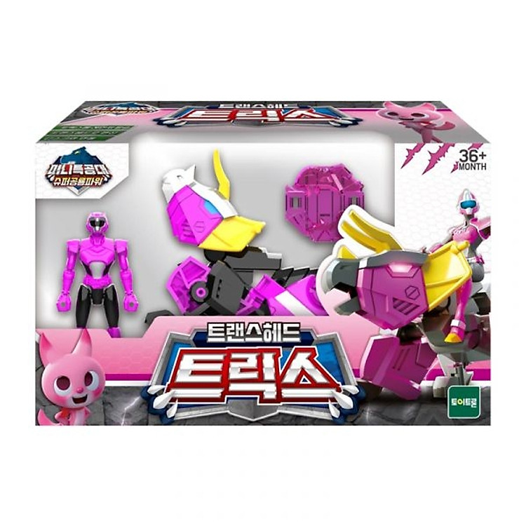 Đồ Chơi Mô Hình Mini Force Khủng Long Trix Hào Quang Hộ Vệ Và Siêu Nhân Lucy Tốt Bụng 304008