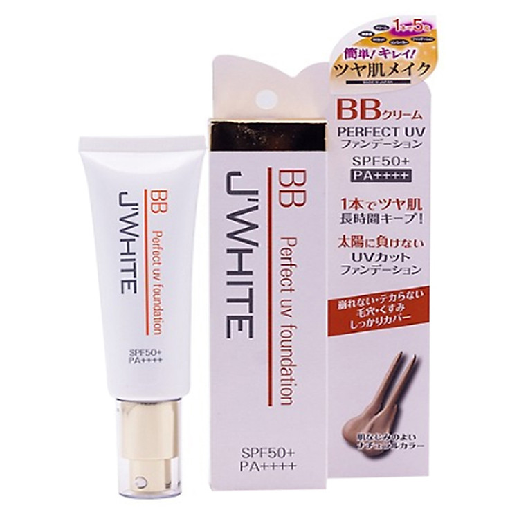 Kem Trang Điểm 5 In 1 J'WHITE B.B Nhật Bản 50ml