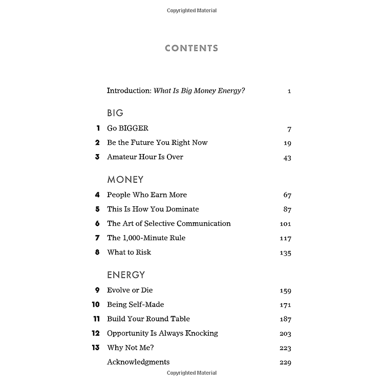 Big Money Energy: How To Rule At Work, Dominate At Life, And Make Millions - Ảnh 6