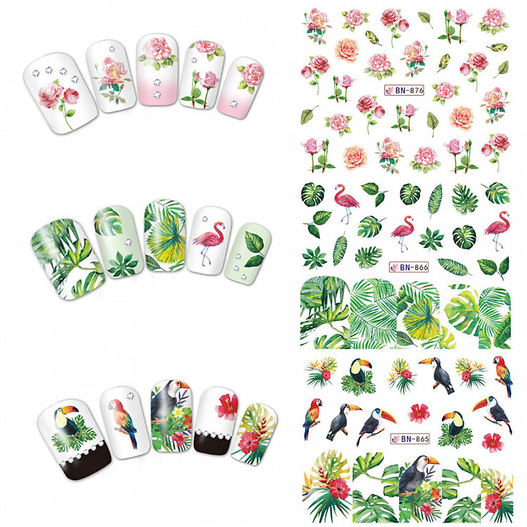 Miếng Dán Móng Tay Nghệ Thuật