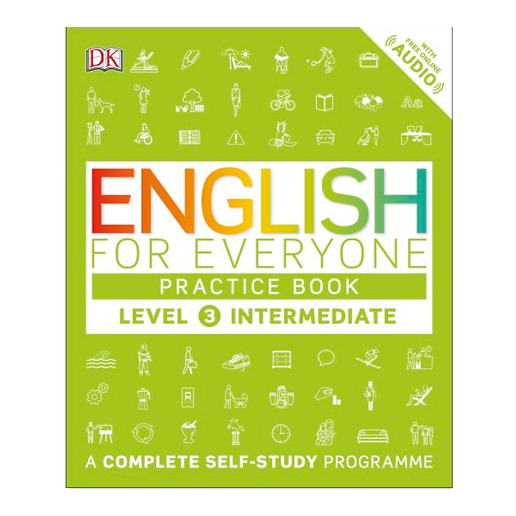 Sách English for Everyone Practice Book Level 3 Intermediate