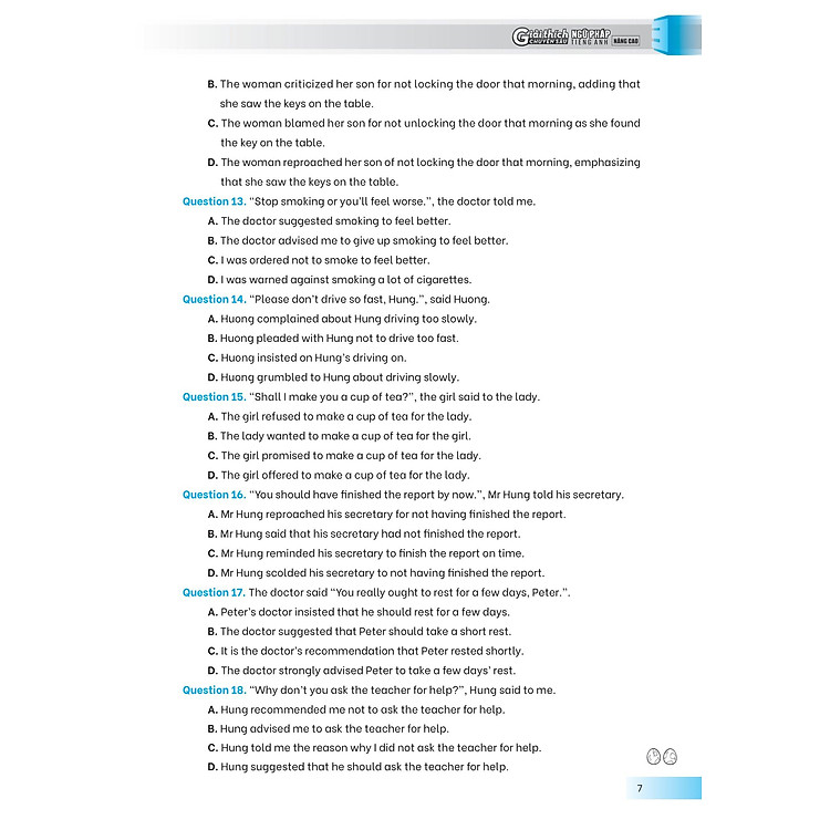 Giải Thích Chuyên Sâu - Bài Tập Nâng Cao Ngữ Pháp Tiếng Anh Theo Chủ Đề - Ảnh 7