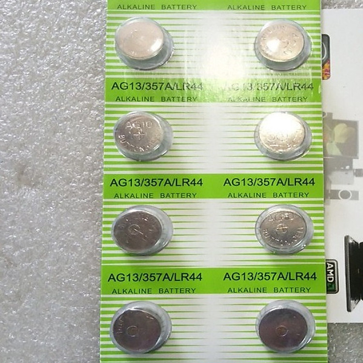 Bộ vỉ 10 viên pin AG13 akline