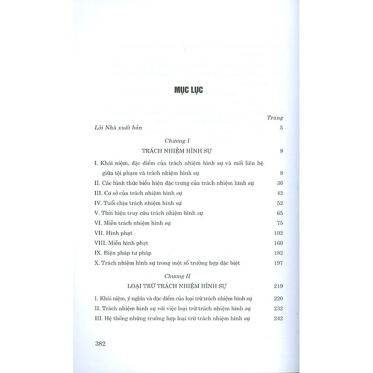 TRÁCH NHIỆM HÌNH SỰ VÀ LOẠI TRỪ TRÁCH NHIỆM HÌNH SỰ (Tái bản lần thứ hai, có sửa chữa, bổ sung) - Ảnh 6