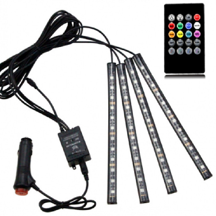 Đèn led trang trí gầm đổi màu cho xe ô tô xe hơi - đèn led đổi nhạc