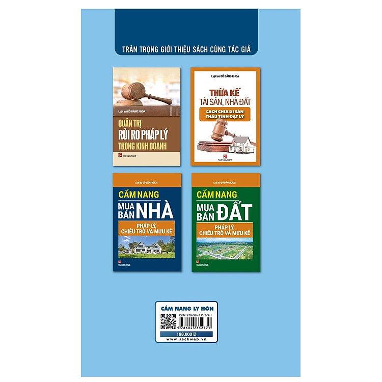 CẨM NANG LY HÔN - NHANH CHÓNG, THẤU TÌNH ĐẠT LÝ - Ảnh 2