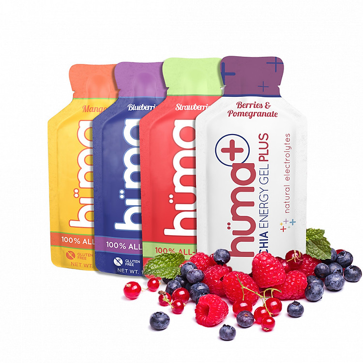 Combo 4 Gói Gel Năng Lượng Huma Non-Caffeinated Mix