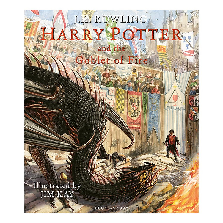Sách Harry Potter and the Goblet of Fire: Illustrated Edition (Hardback) (English Book)