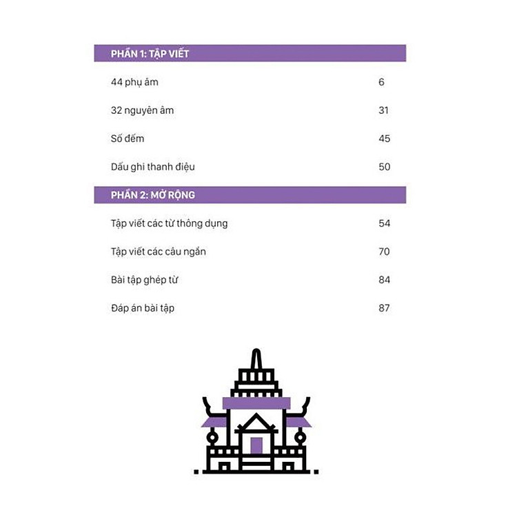 Tự Học Tiếng Thái Lan Và Tập Viết Tiếng Thái Lan Cho Người Mới Bắt Đầu - Ảnh 2