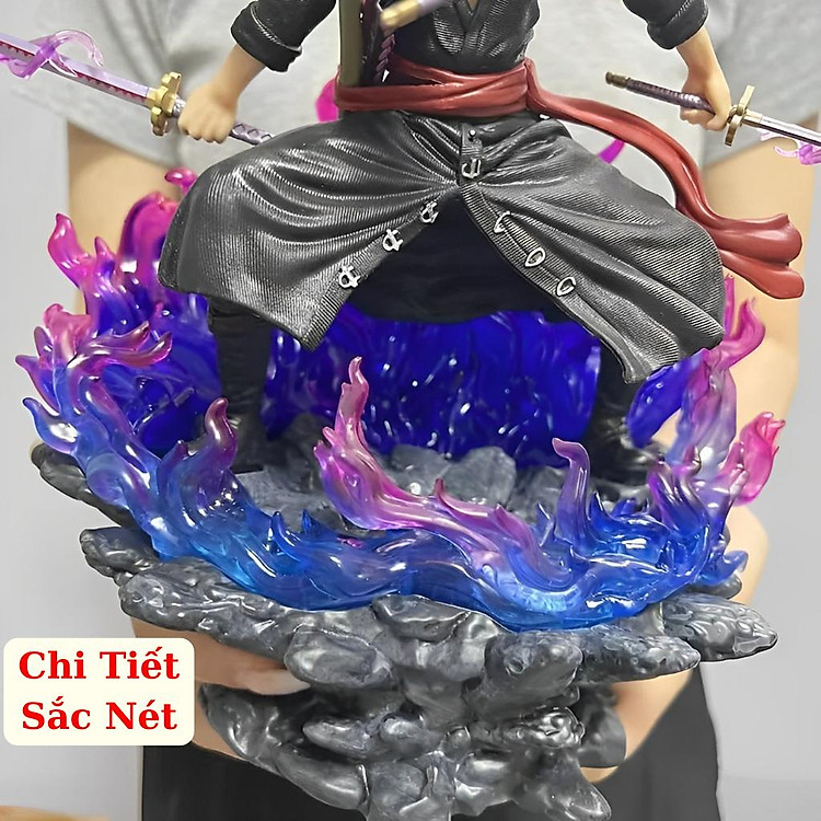 Mô Hình Zoro Quỷ Thần ASURA 39CM - Ảnh 7