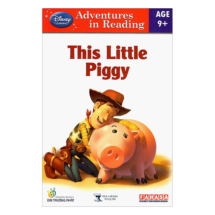 Sách Disney learning Adventures in Reading: This Little Piggy ( Age 9+)