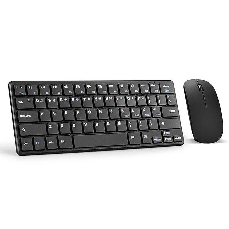 Keyboard Mouse Combo 2.4G Wireless Keyboard Mouse Set Office Keyboard Mouse Set Slim Design Plug and Play for PC Laptop